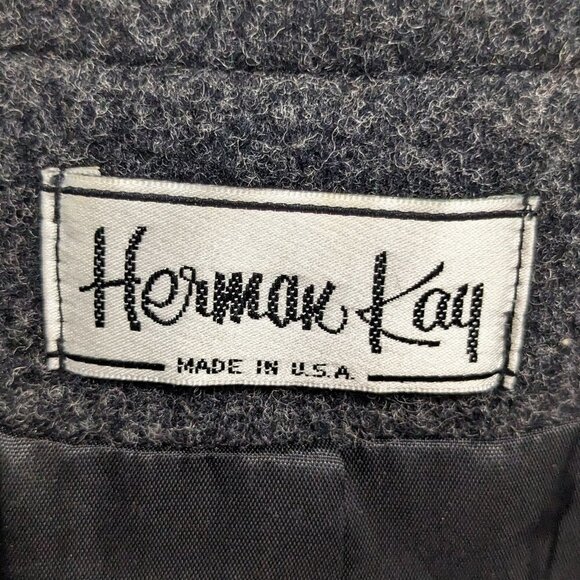 Herman Kay Coat Jacket Womans L - Picture 4 of 6